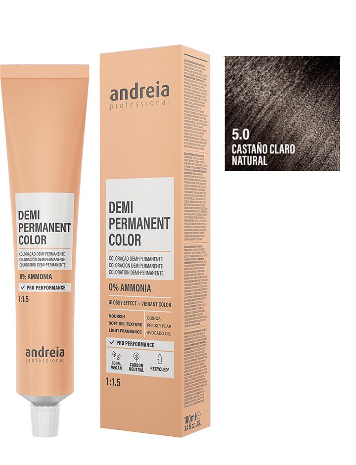 Andreia Coloración Demi Permanente 100ml - 5.0