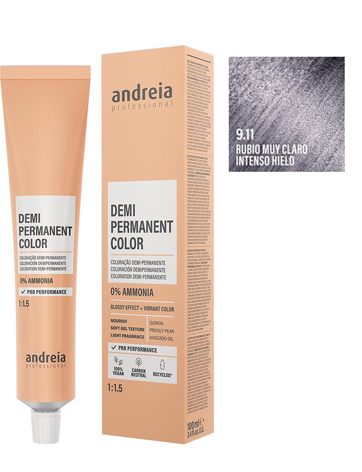 Andreia Coloración Demi Permanente 100ml - 9.11