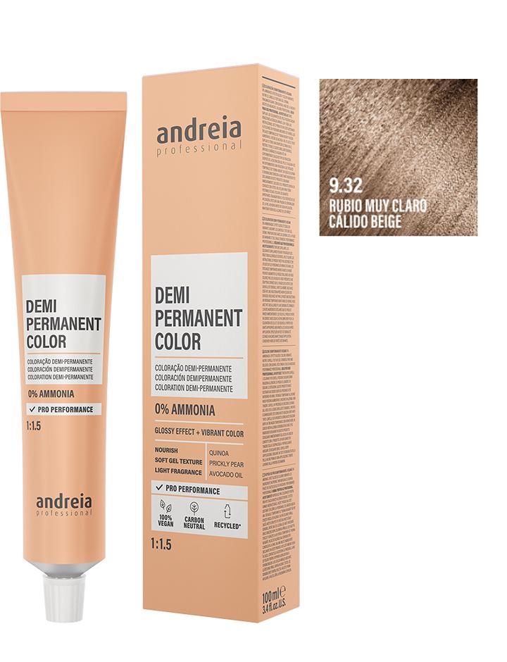 Andreia Coloración Demi Permanente 100ml - 9.32