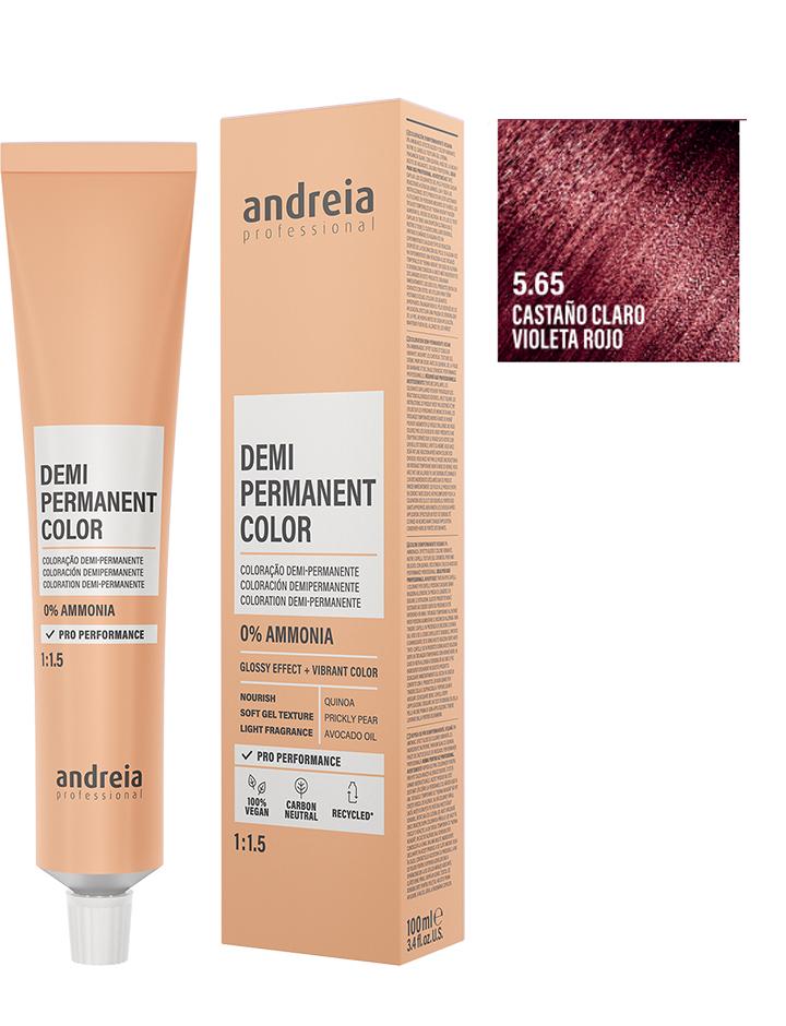 Andreia Coloración Demi Permanente 100ml - 5.65