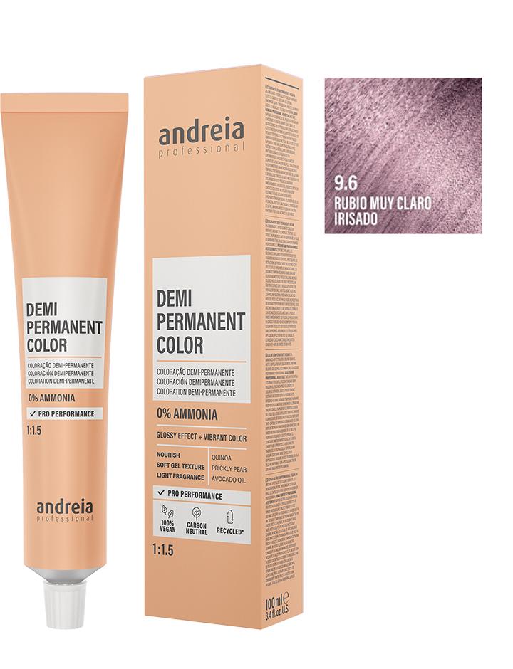 Andreia Coloración Demi Permanente 100ml - 9.6