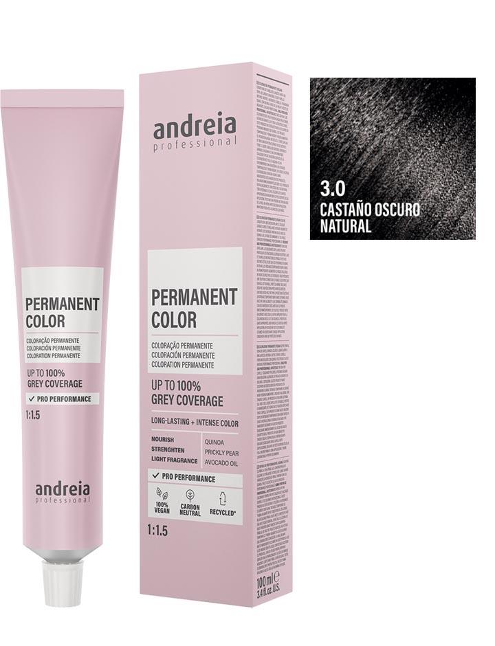 Andreia Coloración Permanente 100ml - 3.0
