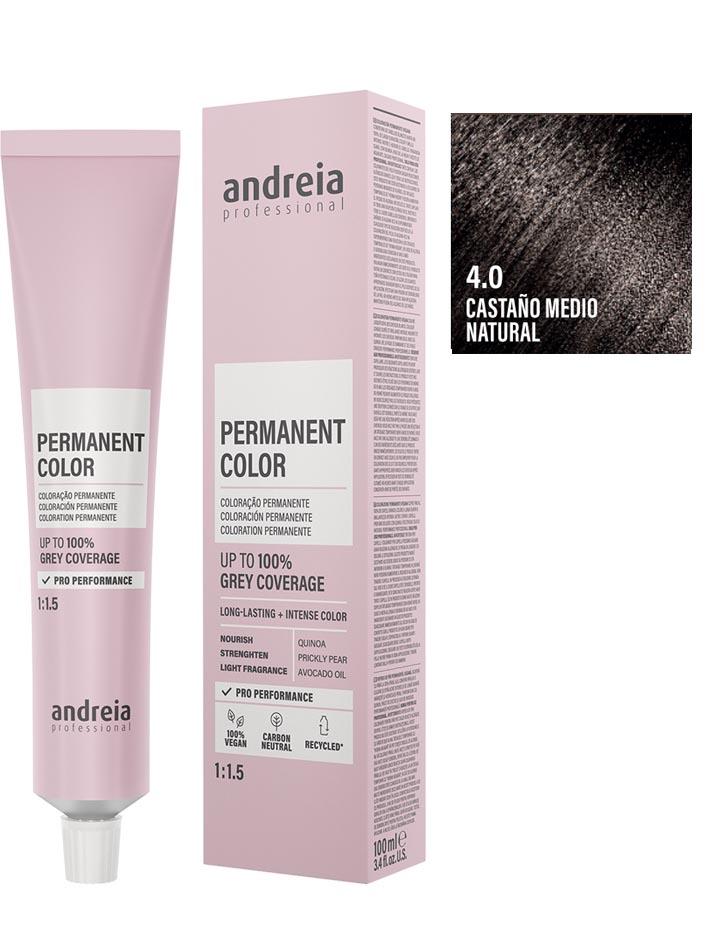 Andreia Coloración Permanente 100ml - 4.0