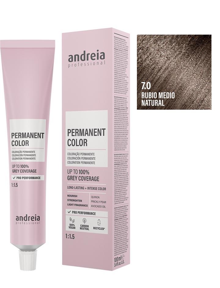 Andreia Coloración Permanente 100ml - 7.0