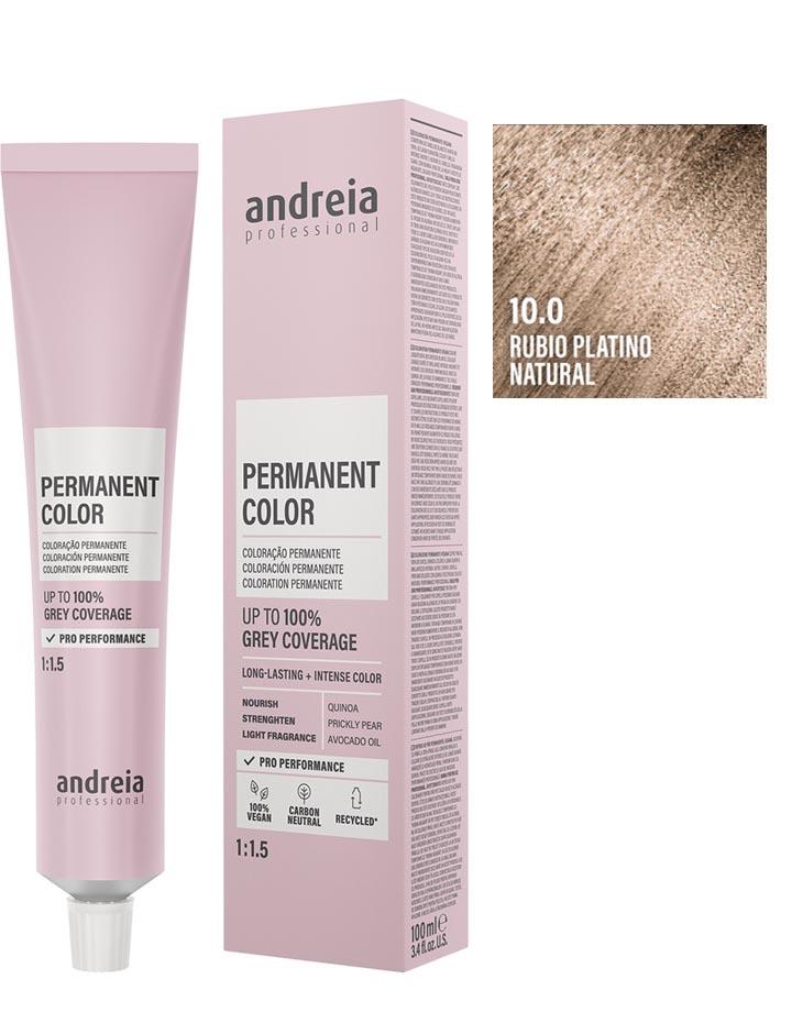 Andreia Coloración Permanente 100ml - 10.0