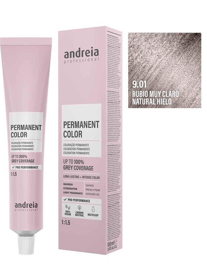 Andreia Coloración Permanente 100ml - 9.01