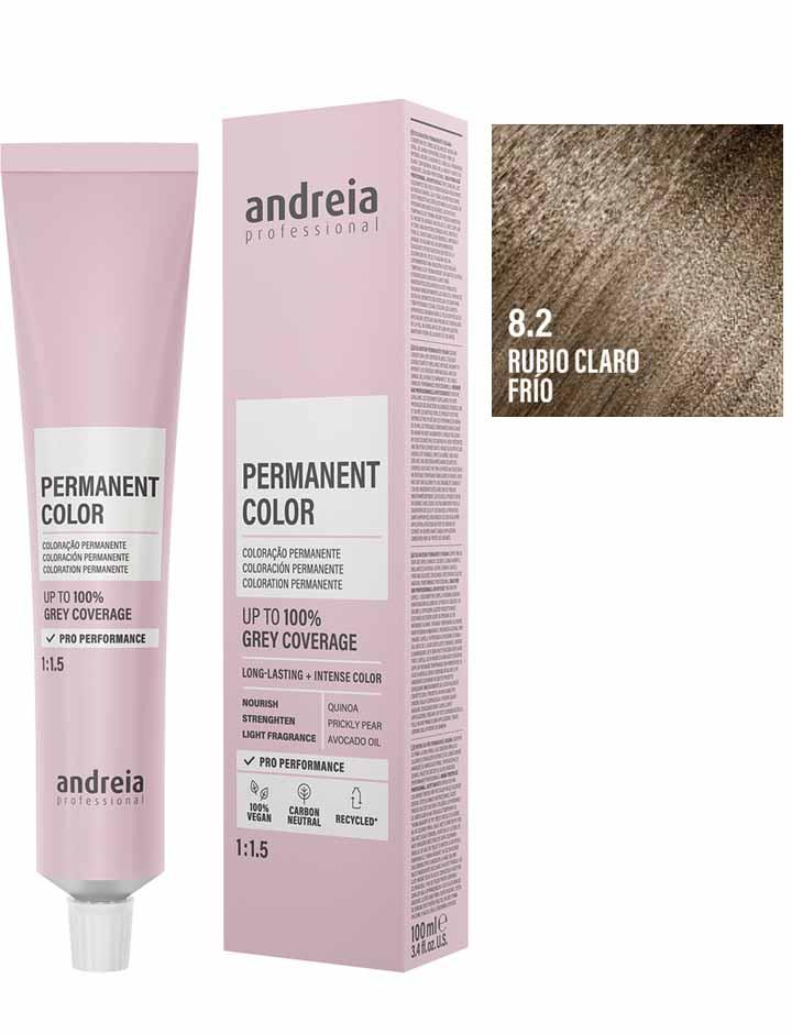 Andreia Coloración Permanente 100ml - 8.2