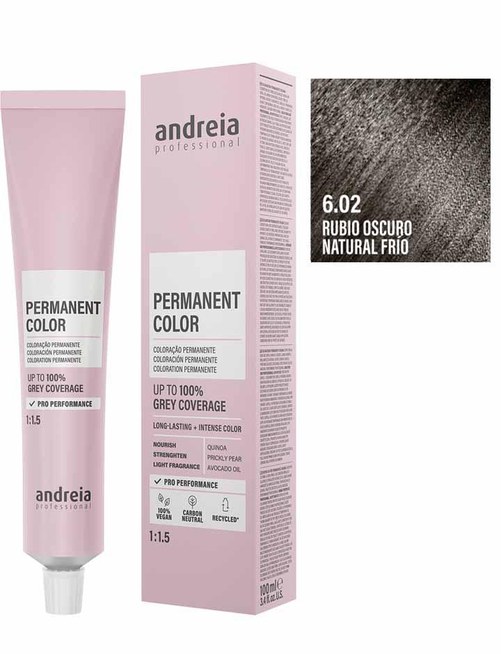 Andreia Coloración Permanente 100ml - 6.02