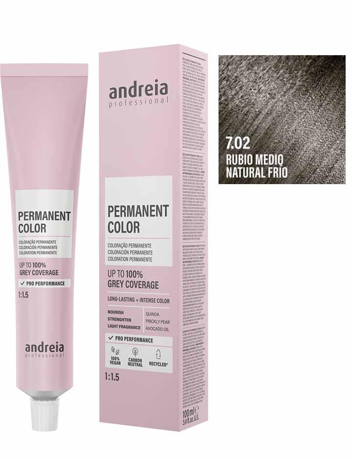 Andreia Coloración Permanente 100ml - 7.02