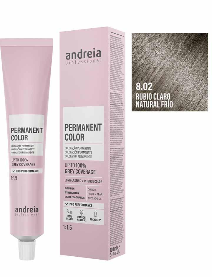 Andreia Coloración Permanente 100ml - 8.02