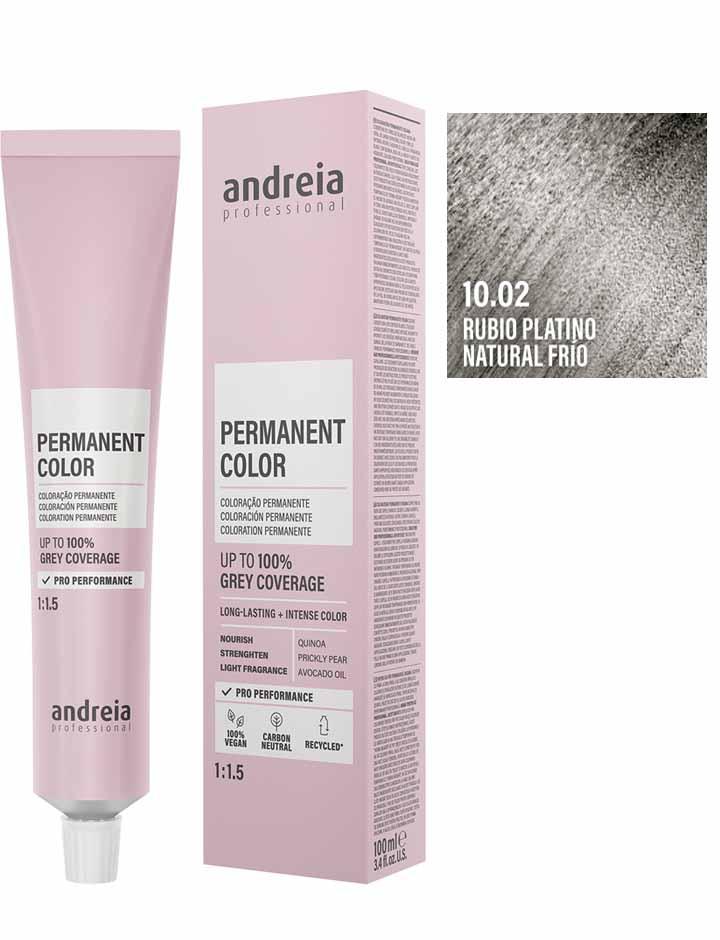 Andreia Coloración Permanente 100ml - 10.02