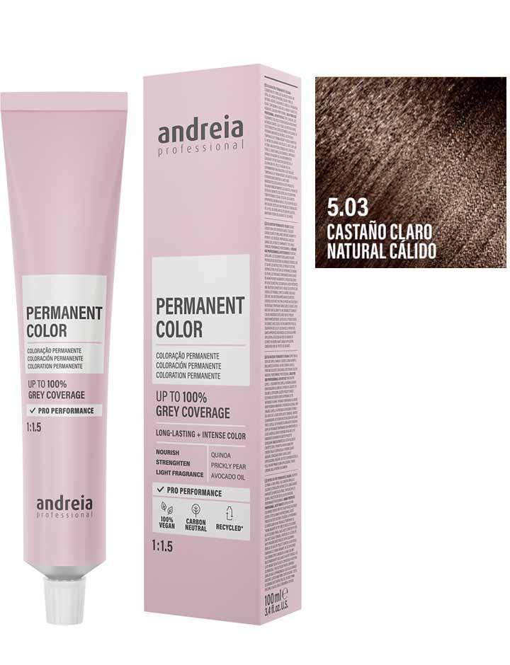 Andreia Coloración Permanente 100ml - 5.03