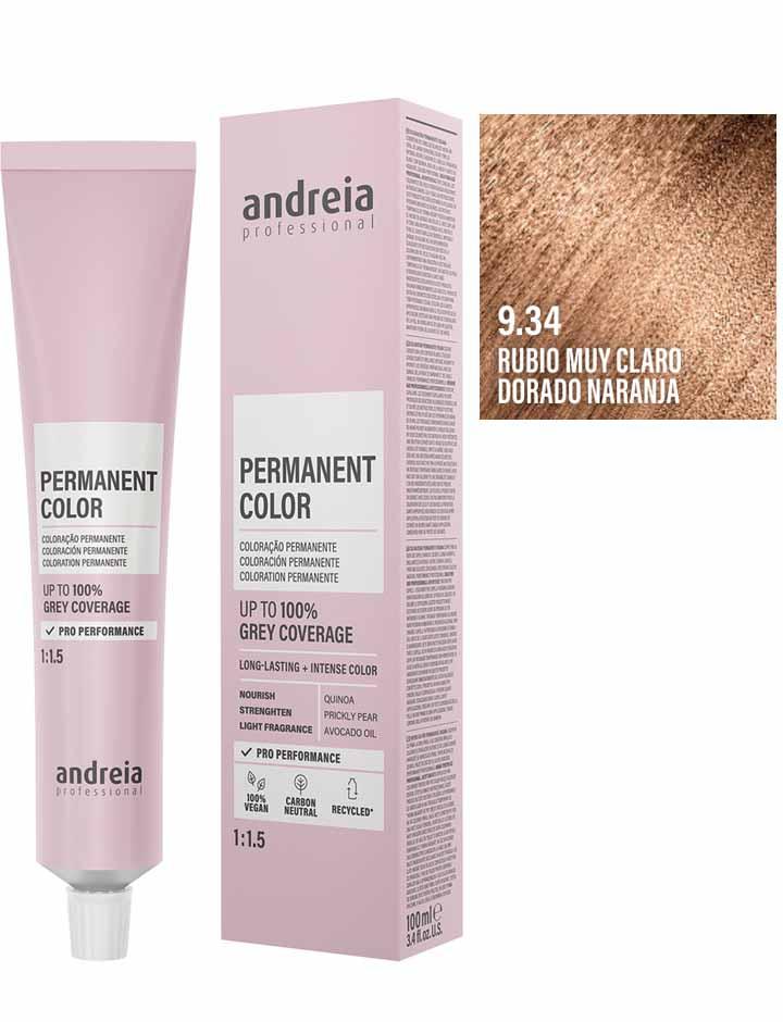 Andreia Coloración Permanente 100ml - 9.34