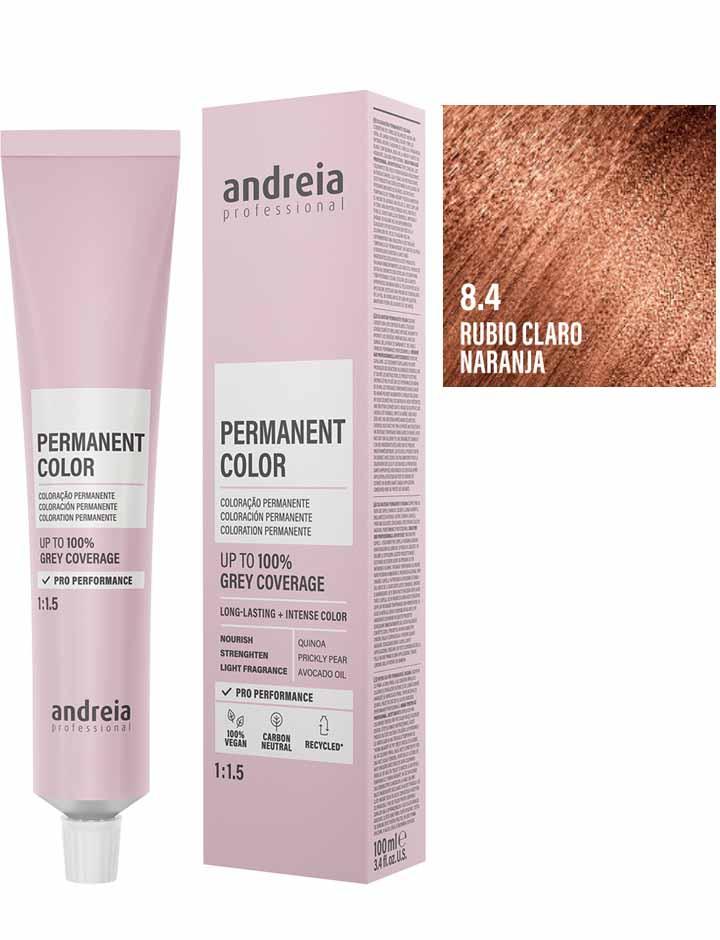 Andreia Coloración Permanente 100ml - 8.4
