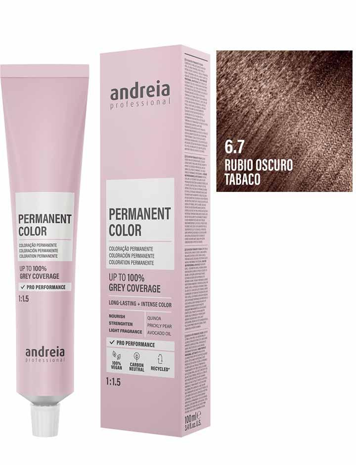 Andreia Coloración Permanente 100ml - 6.7