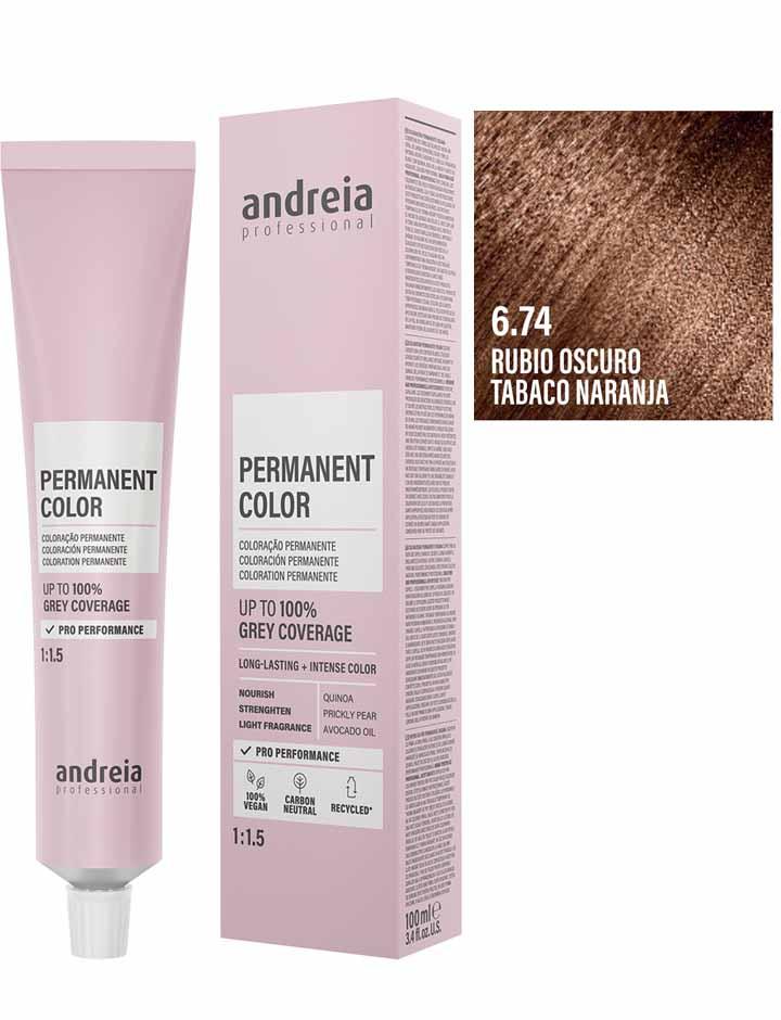 Andreia Coloración Permanente 100ml - 6,74