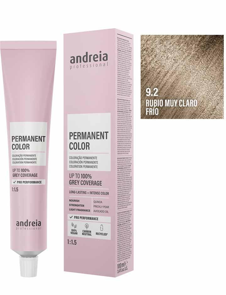 Andreia Coloración Permanente 100ml - 9.2