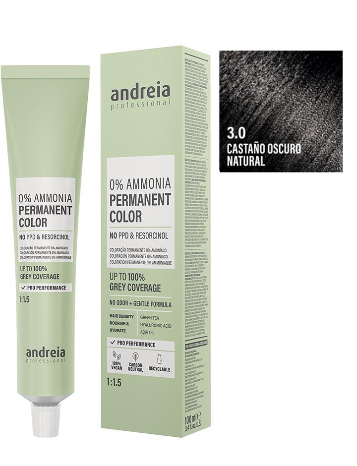 Andreia Coloración Permanente Sin Amoniaco 100ml - 3.0