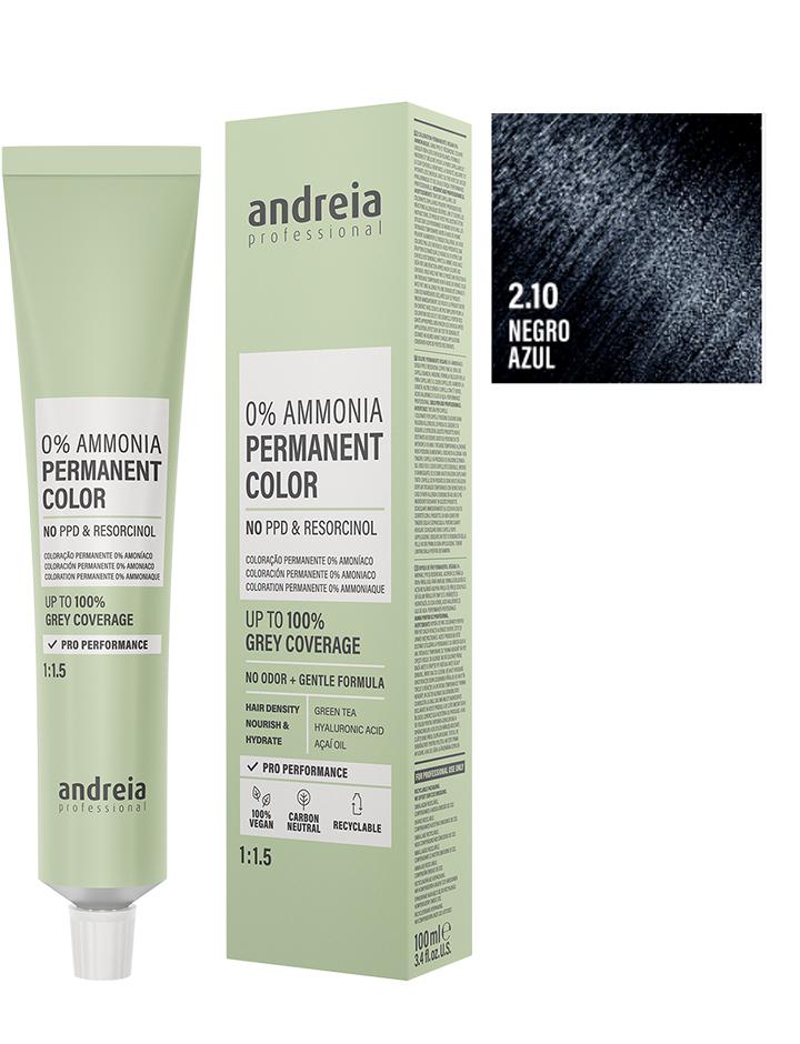 Andreia Coloración Permanente Sin Amoniaco 100ml - 2.10