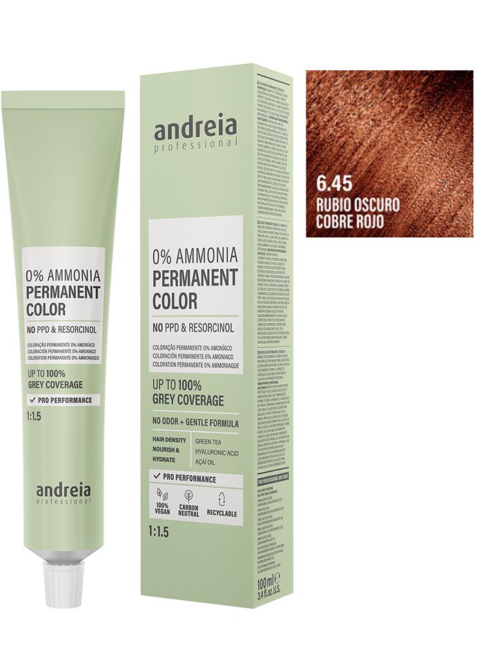 Andreia Coloración Permanente Sin Amoniaco 100ml - 6.45