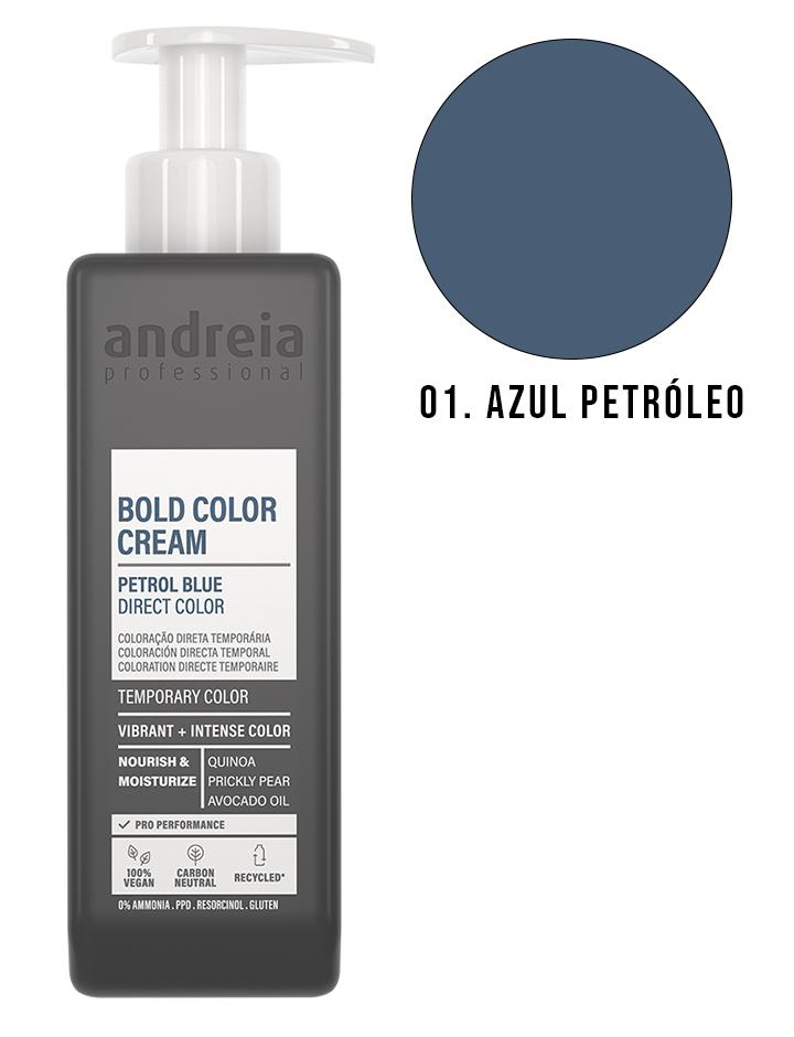 ANDREIA Bold Color Cream Coloración en Crema Temporal 200ML Azul