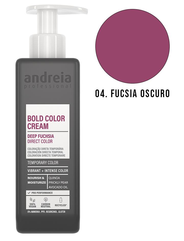 ANDREIA Bold Color Cream Coloración en Crema Temporal 200ML Fucsia