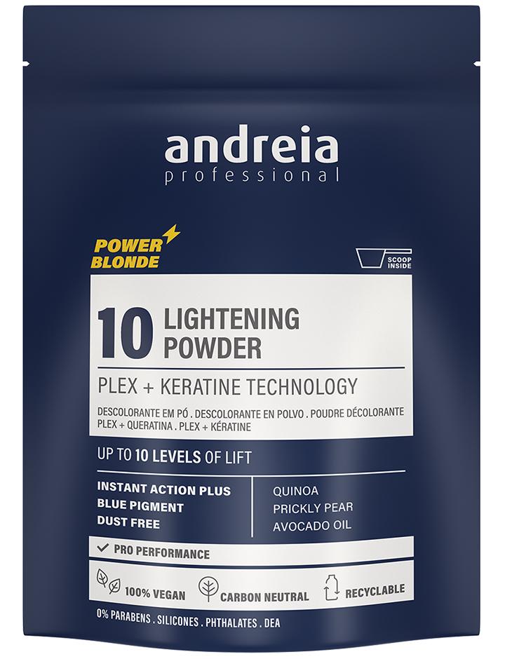 Andreia Power Blond Polvo Decolarante De 10 Tonos 500gr