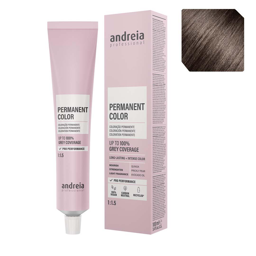 Andreia Coloración Permanente 100ml - 5,0 Castaño Claro Natural