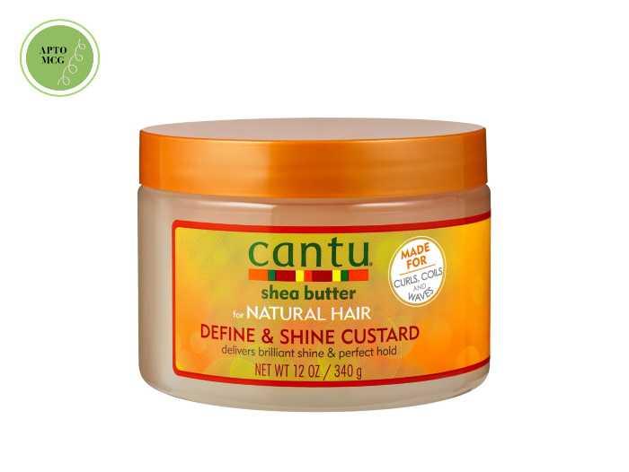 Cantu Define & Shine Custard 340g | Gel definidor rizos naturales – Dviegas
