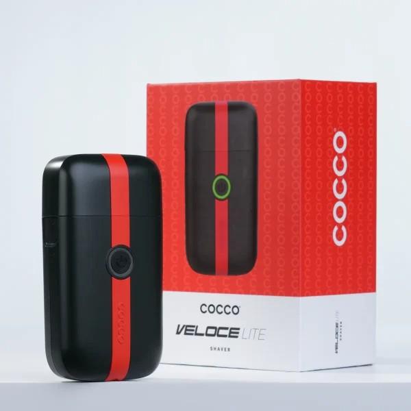 Coco Veloce Lite Shaver Negra Roja