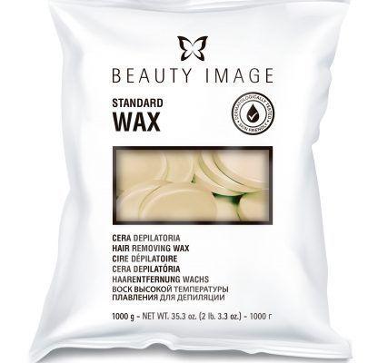 Beauty Image Cera Disco 1Kg- Blanca