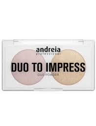 Andreia Profesional Duo to Impress - Iluminador en polvo 5g
