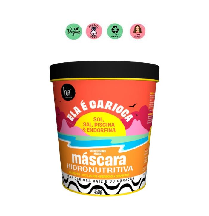Lola Cosmetics Ela é Carioca mascarilla hidronutritiva 450gr