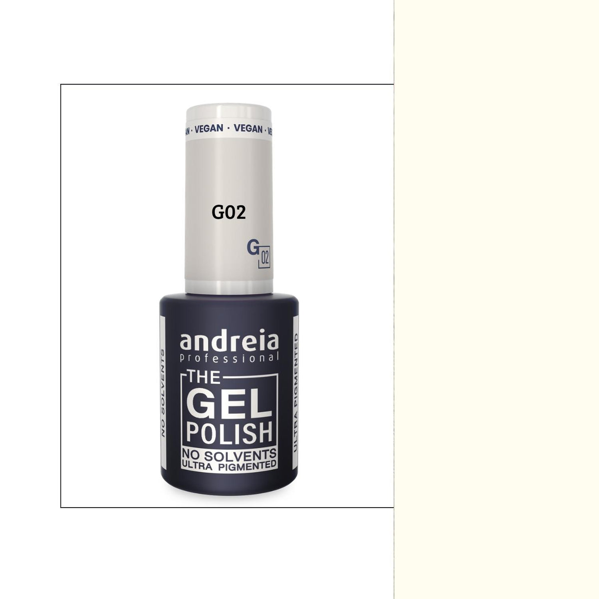 Andreia  Profesional The Gel Polish 10,5ml Cor- G02 Blanco Lechoso