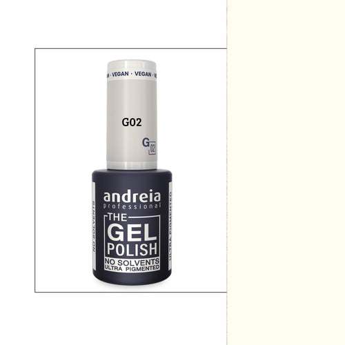 Andreia  Profesional The Gel Polish 10,5ml Cor- G02 Blanco Lechoso