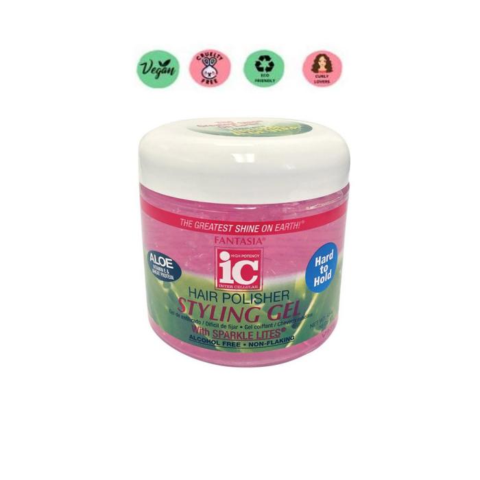 Ic Fantasia Gel Aloe Hard to Hold 454gr