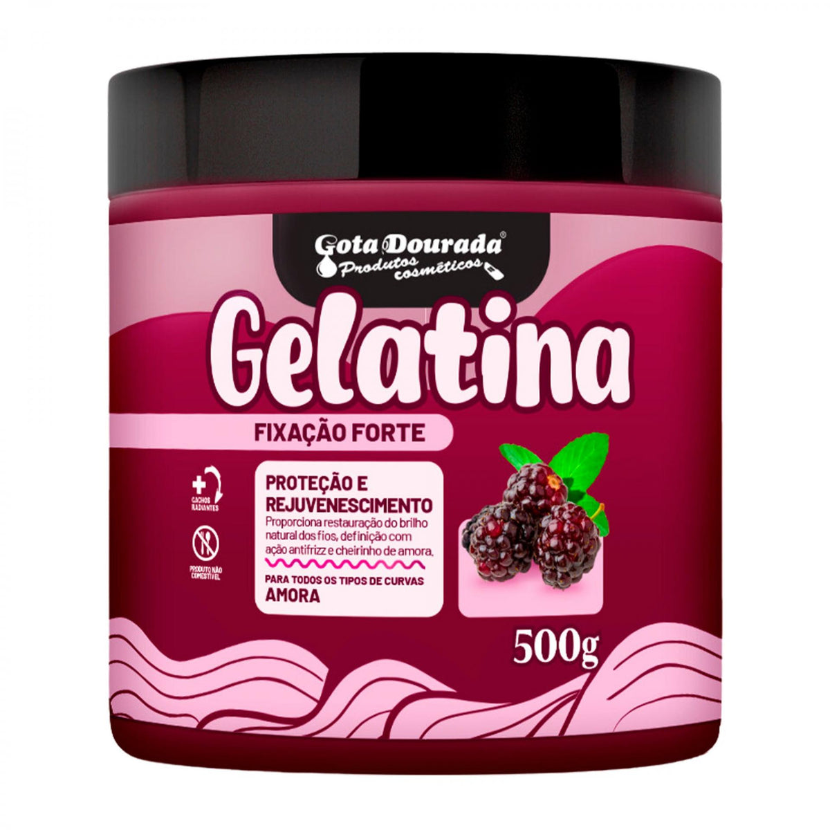 Gota Dourada Gelatina Mora 500gr