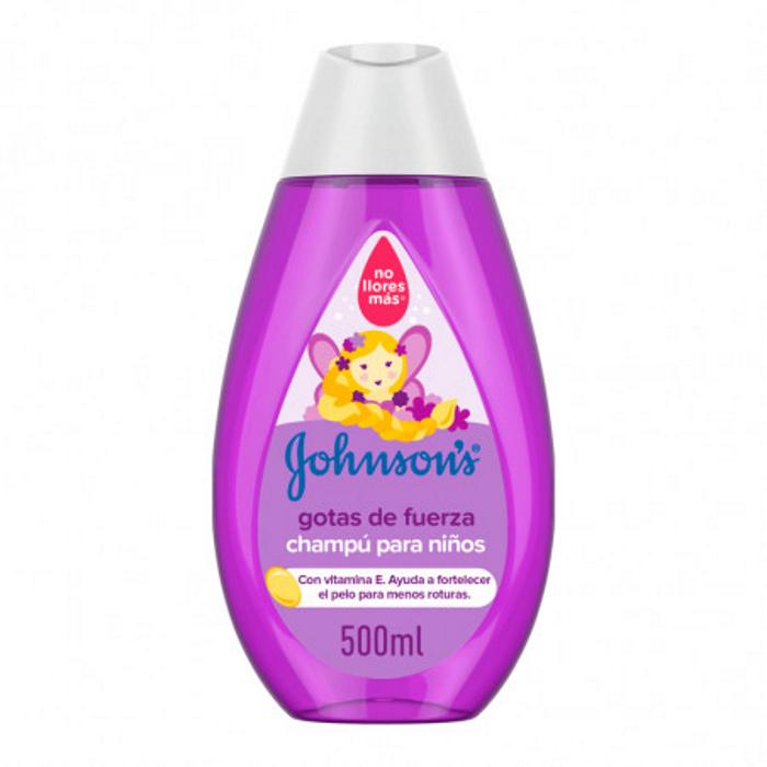 Johnsons Baby  Gotas De Fuerza Champú Para Niños, 500 Ml