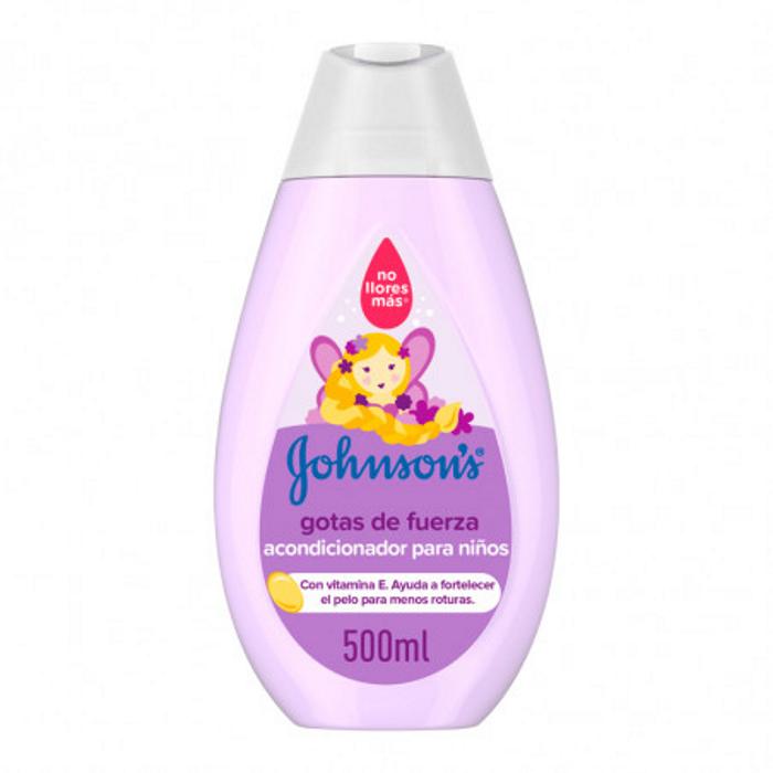 Johnsons Baby  Gotas De Fuerza Acondicionador Para Niños, Especialmente Diseñado Para Fortalecer El Cabello, 500 Ml