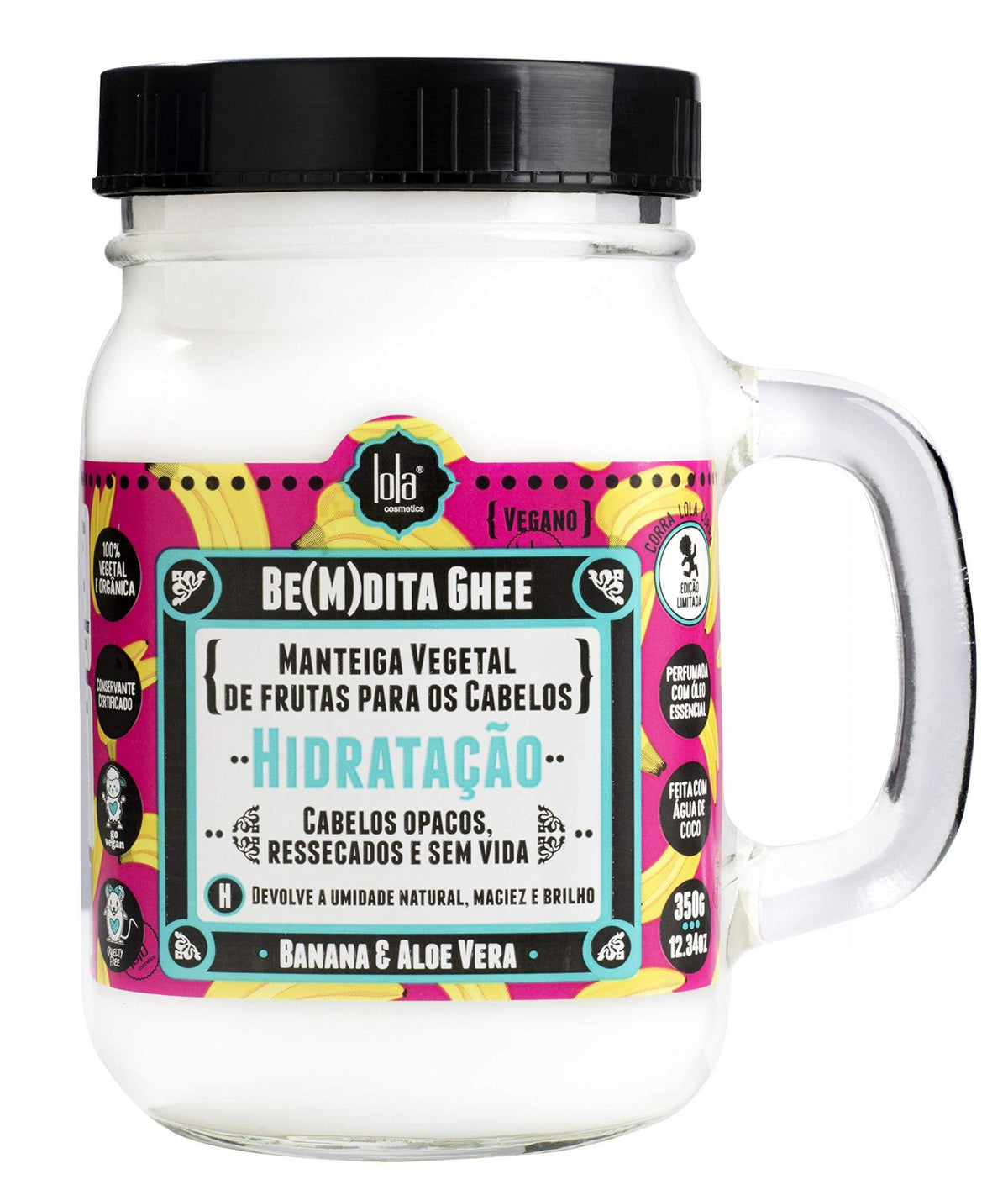 Lola Cosmetics Máscara de Hidratação Be(m)dita Ghee 350g
