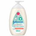 Johnsons Baby Cottontouch Loción Cara Y Cuerpo, 24 Horas De Hidratación, 500 Ml