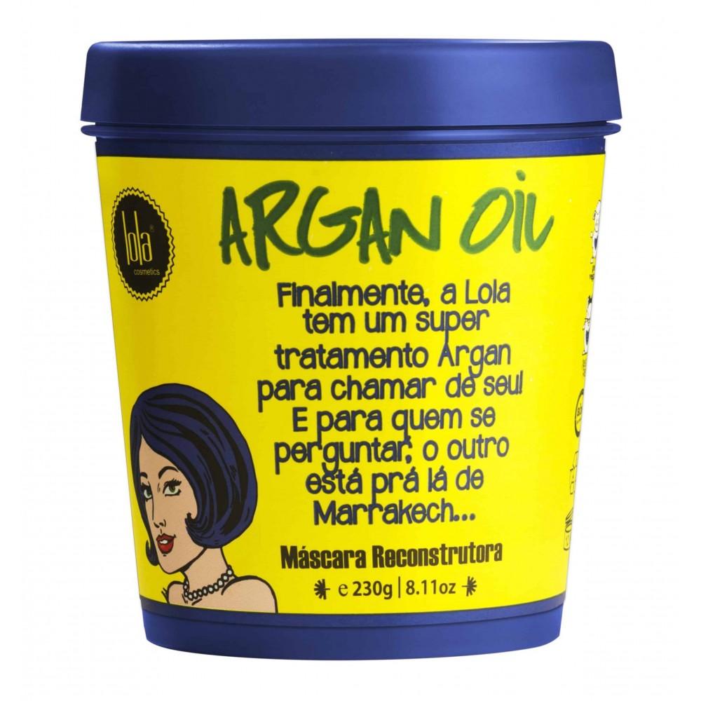 Lola Cosmetics  Mascarilla Reconstructora Argan Oil 230g