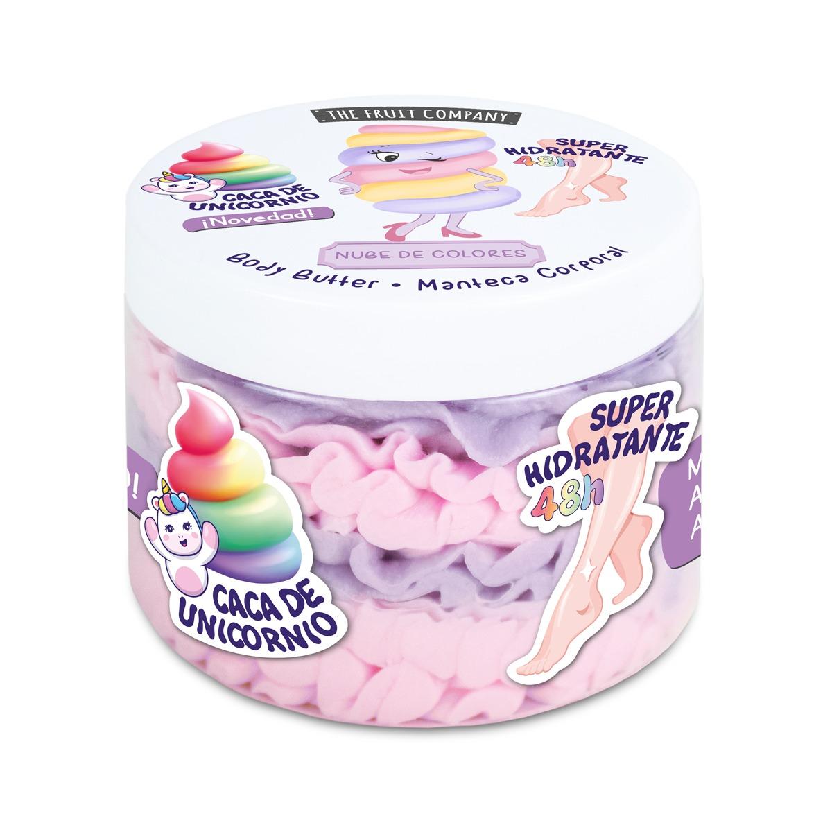 The Fruit Company Manteca Corporal Nube de Colores 250gr