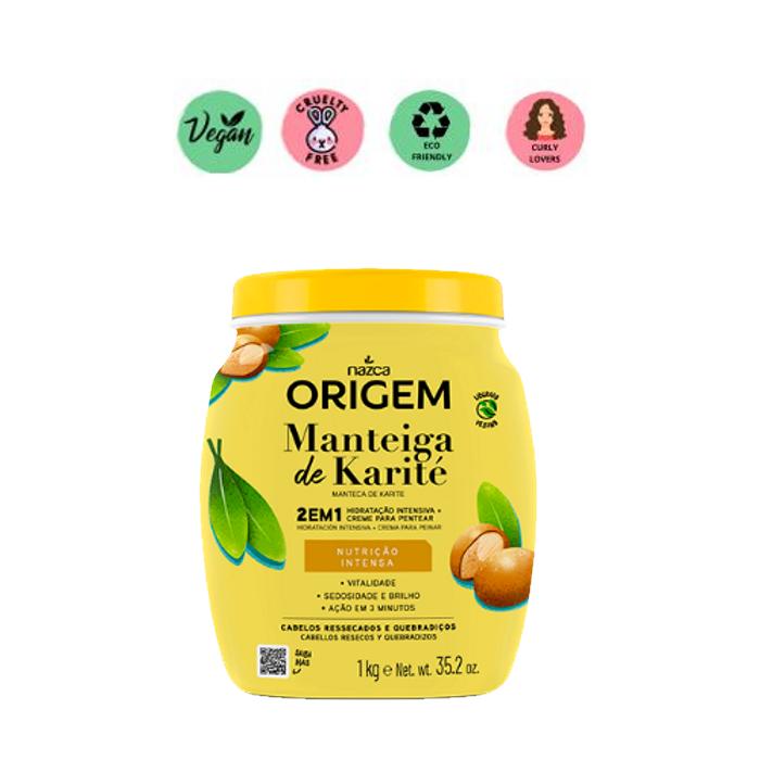 Origem Nazca Manteca de Karité  2 en 1 Hidratación Intensiva 1kg