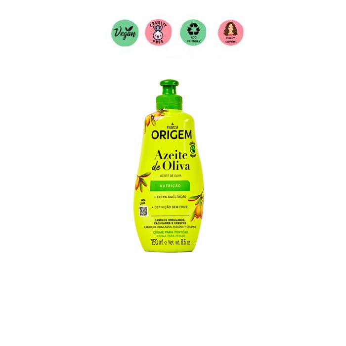 Origem Nazca Crema de Peinar Aceite de Oliva 250ml