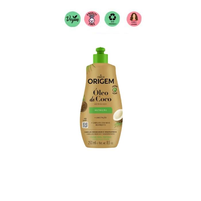 Origem Nazca Crema de Peinar Aceite de Coco 250ml
