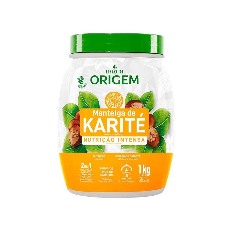 Origem Nazca Manteca de Karité  2 en 1 Hidratación Intensiva 1kg