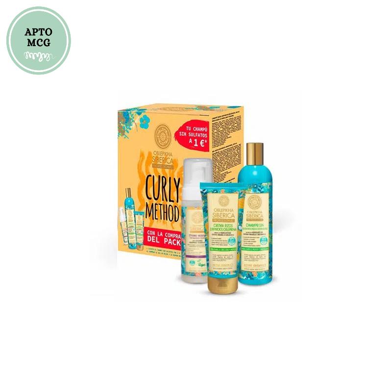 Natura Siberica PACK DE RIZOS CURLY OBLEPIKHA