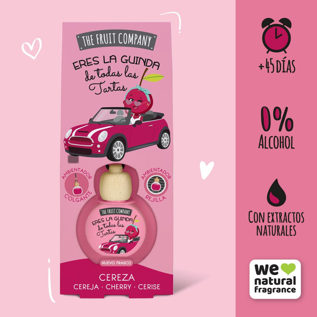 The Fruit Company Ambientador de Coche Cereza 5ml