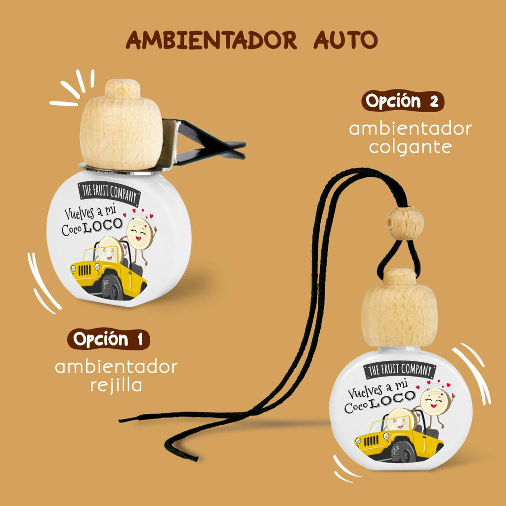 The Fruit Company Ambientador de Coche Coco 5ml